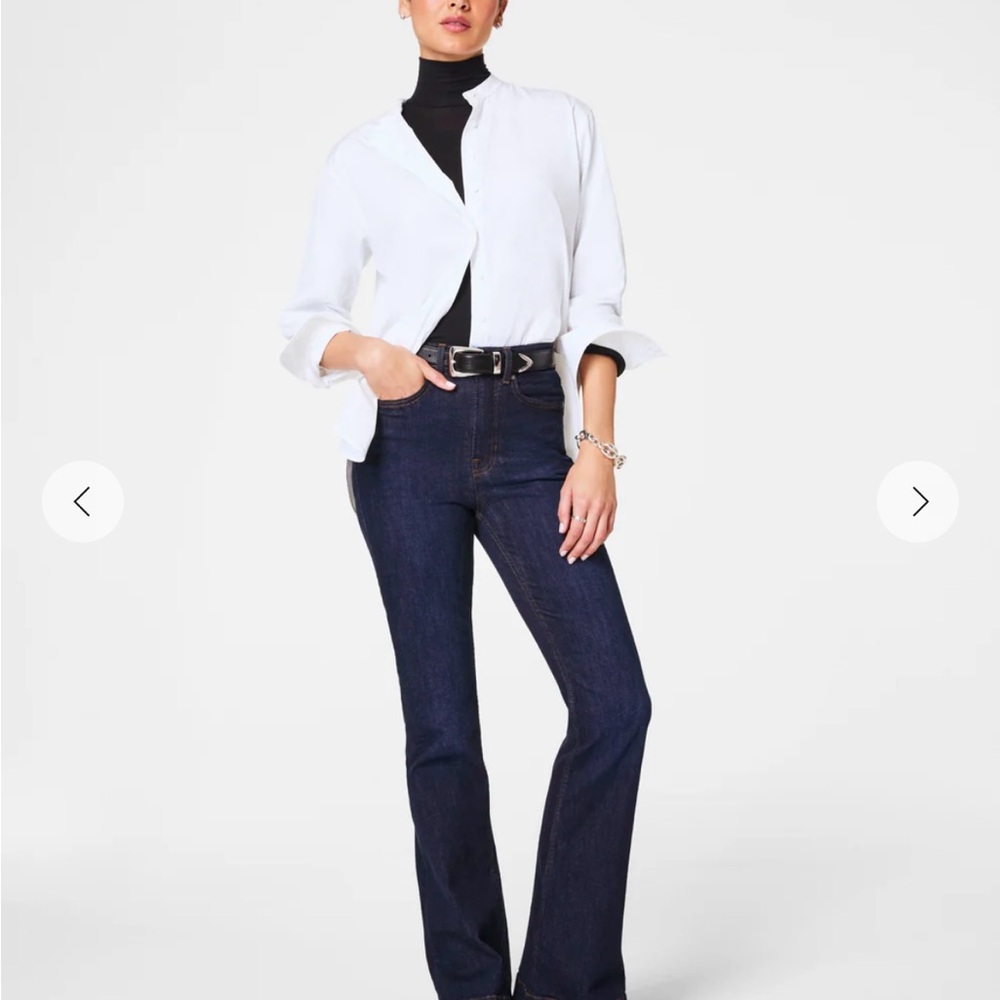 SPANX Dark Blue Women Jeans